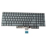 Tastatura Laptop, Asus, ProArt StudioBook Pro X W730G, W730G1T, W730G2T, W730G5T, iluminata, gri, layout US