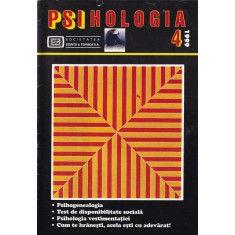 Psihologia, numarul 4, 1999