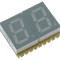 Afișaj LED 7 segmente 2 cifre verde 7,62mm