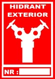 Placuta cu hidrant exterior personalizata