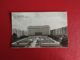 CARTE POSTALA - RPR - BUCURESTI - VEDERE DIN PIATA GARII DE NORD, Circulata, Fotografie