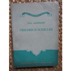 Friedrich Schiller - Paul Langfelder