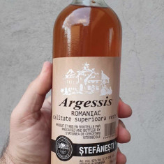 Sticla de coniac cognac Argessis ROMANIAC, calitate superioara vechi, Stefanesti