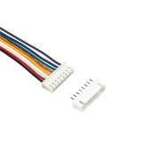 Cablu cu conectori 8pini JST pas 2.54mm mama + tata PCB
