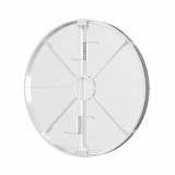 Clapeta antiretur pentru ventilator baie &Oslash;125mm, plastic Alb