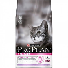 PACHET PROMO: Pro Plan Cats Adult Delicate - Curcan - 1.5 kg + 1 pliculet 85 gr foto