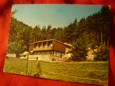 Ilustrata Cabana Curmatura Stejii Sibiu circ. 1976 foto