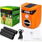 Cumpara ieftin Aparat ultrasunete anti pisici, caini, vulpi si ursi Birai AR01 cu senzor de miscare 110&deg; 2 moduri de functionare incarcare solara LED intermitent aco