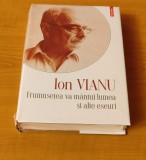 Ion Vianu - Frumuseţea va m&icirc;ntui lumea şi alte eseuri (sigilat / &icirc;n țiplă)