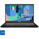 Laptop MSI 15.6&amp;#039;&amp;#039; Modern 15 B12MO, FHD, Procesor Intel&reg; Core&trade; i7-1255U (12M Cache, up to 4.70 GHz), 8GB DDR4, 512GB SSD, Intel Iris Xe, Free