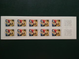 2002-Franta-cruce rosie -10 buc-carnet-MNH, Nestampilat