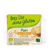 Paine Bio Feliata Fara Gluten Ma Vie Sans Gluten, 375g, 3 Cereale, Produs German, Integrala, Vegan