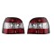Set stopuri tuning VW GOLF 3, 08.1991-04.1999, model CABRIO, Hatchback, Taiwan, partea stanga+dreapta, transparent; fara soclu bec ;