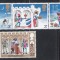 Marea Britanie 1973 - Crăciun, Staif de 5 + 1 timbru, SET COMPLET, MNH