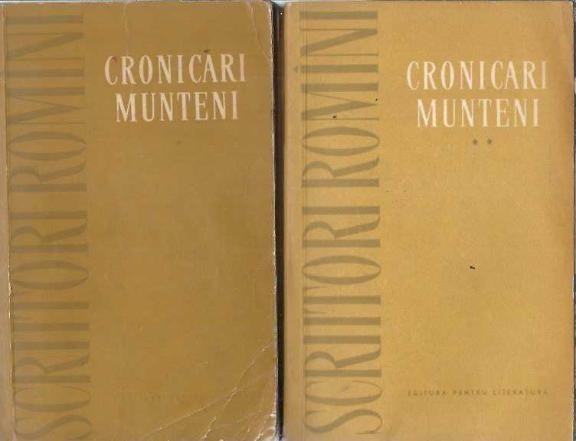 Cronicari munteni (2 volume)