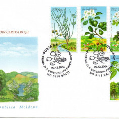 MOLDOVA 2004, FDC, Flora