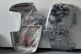 Ornamente Capace Oglinzi Nichel Ford Transit 2013-2022 Set 2 Buc Plastic Banda Adeziva