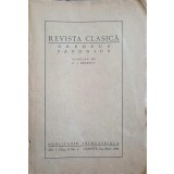 REVISTA CLASICA ORPHEUS FAVONIUS AN V, TOM. I, NO.1-N.I. HERESCU-249865