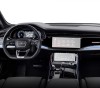 Folie Protectie Display Navigatie Ceasuri de Bord si AC, Duragon, Audi Q8 2023+, silicon Transparent, Anti-zgarieturi, Kit instalare