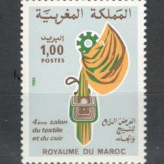 Maroc.1980 Expozitie de textile si imbracaminte MM.89