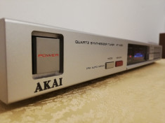 Stereo Tuner AKAI AT- A301 - Impecabil/Vintage/Rar/Japan foto