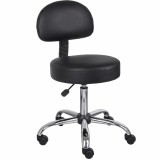 Scaun Tatuator cu Spatar, taburet profesional pentru salon