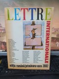 Lettre Internationale, nr. 41-42, primăvara-vara 2002, Herta Muller, Sabato, 027