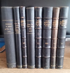Annales scientifiques de l&amp;#039;Universite de Jassy. TOMA VII, X, XI, XII, XIII, XX, XXVIII, XXIX foto