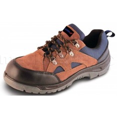 DEDRA Pantofi de protectie P2 din piele intoarsa,marime 46