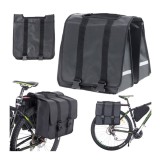 Geanta laterala dubla pentru bicicleta RALLEX, cu doua compartimente pentru portbagaj 35L