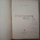 Piscicultura I. Pojoga (1951) - Carte Zootehnie, Tehnica - Stare Buna, 399 Pagini