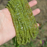 Sirag peridot patratele 4-5mm 40cm