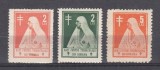 ROMANIA 1928 TIMBRE DE AJUTOR SI ASISTENTA SOCIALA REGINA MARIA DATI PENTRU TUBERCULOSII DIN ROMANIA TIMBRE FISCALE SERIE GUMA ORIGINALA FARA SARNIERA