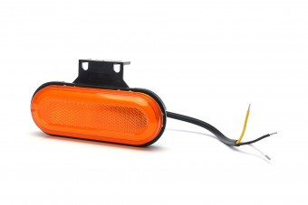 Lampa gabarit galbena tip neon W198-1420 cu suport si semnalizare