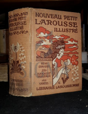 AUGE CLAUDE - NOUVEAU PETIT LAROUSSE ILLUSTRE (Dictionnaire Encyclopedique), 1934, Paris foto