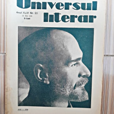 Revista Universul Literar nr.20/1928