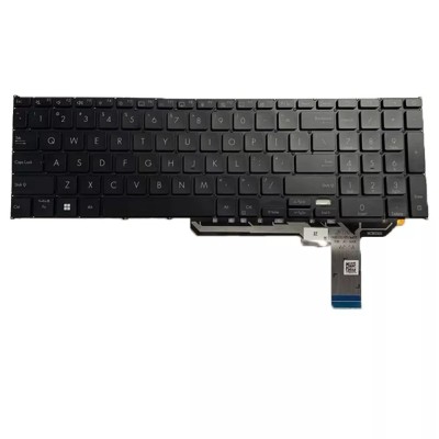 Tastatura Laptop, Asus, VivoBook 17 X1703Z, X1703ZA, neagra, layout US foto