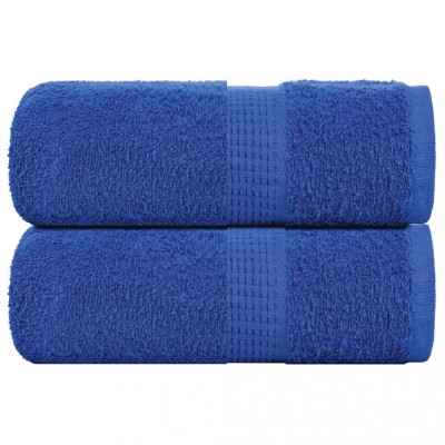 vidaXL Prosoape de baie 2 buc. FROGN Albastru 30x30 cm 100% bumbac foto