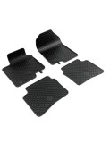 Set covorase auto din cauciuc tip tavita pentru Hyundai I20 (2020-), Bayon (2021-)