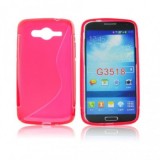 Husa Silicon S-Line Sam Galaxy Core 4G G3518 Rosu