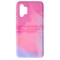 Toc silicon Watercolor Samsung Galaxy A32 Purplish Red