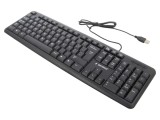 Tastatură USB Neagră cu Cablu PT 1.5m