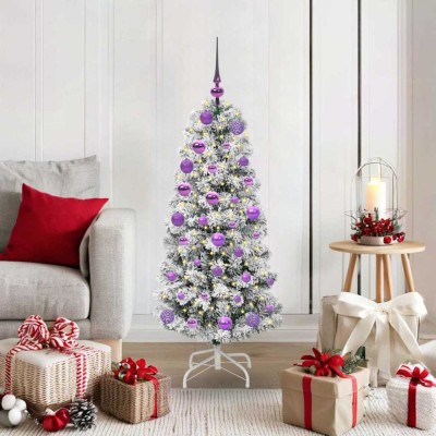 vidaXL Brad de Crăciun artificial cu ramuri articulare 120 cm 3395583 foto