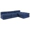 vidaXL Canapea modulară Manual 4 pcs Indigo 70 x 70 x 56 cm țesătură 3315089