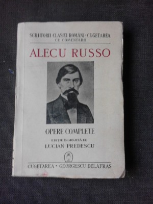 OPERE COMPLETE - ALECU RUSSO foto