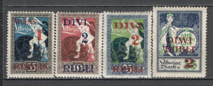 Letonia.1920 Eliberarea-supr. SL.310