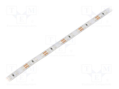 Bandă LED roșie 2835 96 LED/m 8mm IP20 15W 12V WISVA OPTOELECTRONICS foto