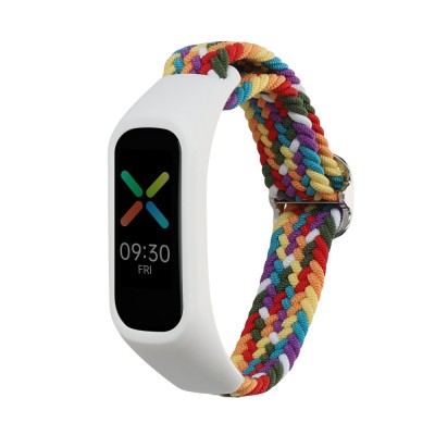 Curea Kwmobile pentru OPPO Band Sport, Multicolor, Nylon, KWM0000250G002C foto