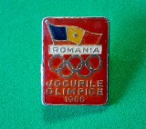 Insigna olimpica - Comitetul Olimpic din ROMANIA - JOCURILE OLIMPICE 1988