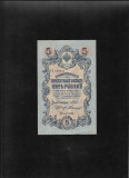 Rusia 5 ruble 1909 seria493031